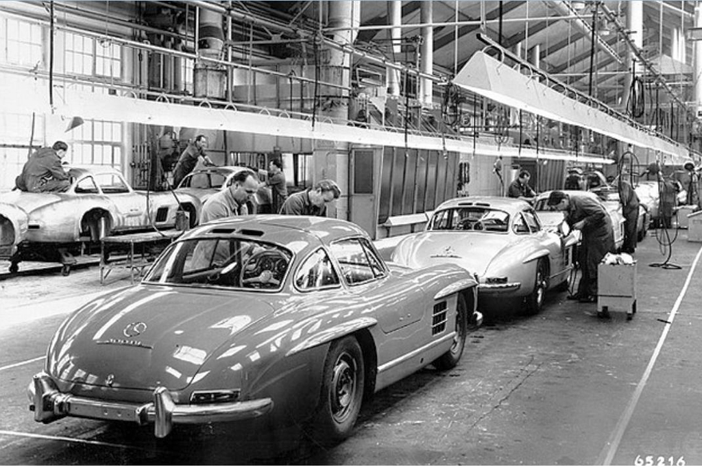 Mercedes Assembly Line